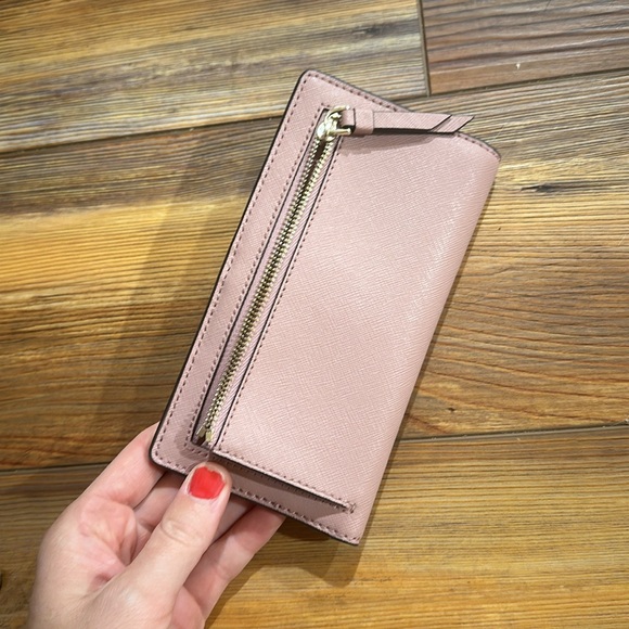Kate Spade light pink/mauve wallet - Picture 3 of 4